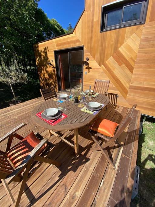 Tiny House Atypique Tout Confort 4 Pers Jardin La Garde  Eksteriør bilde